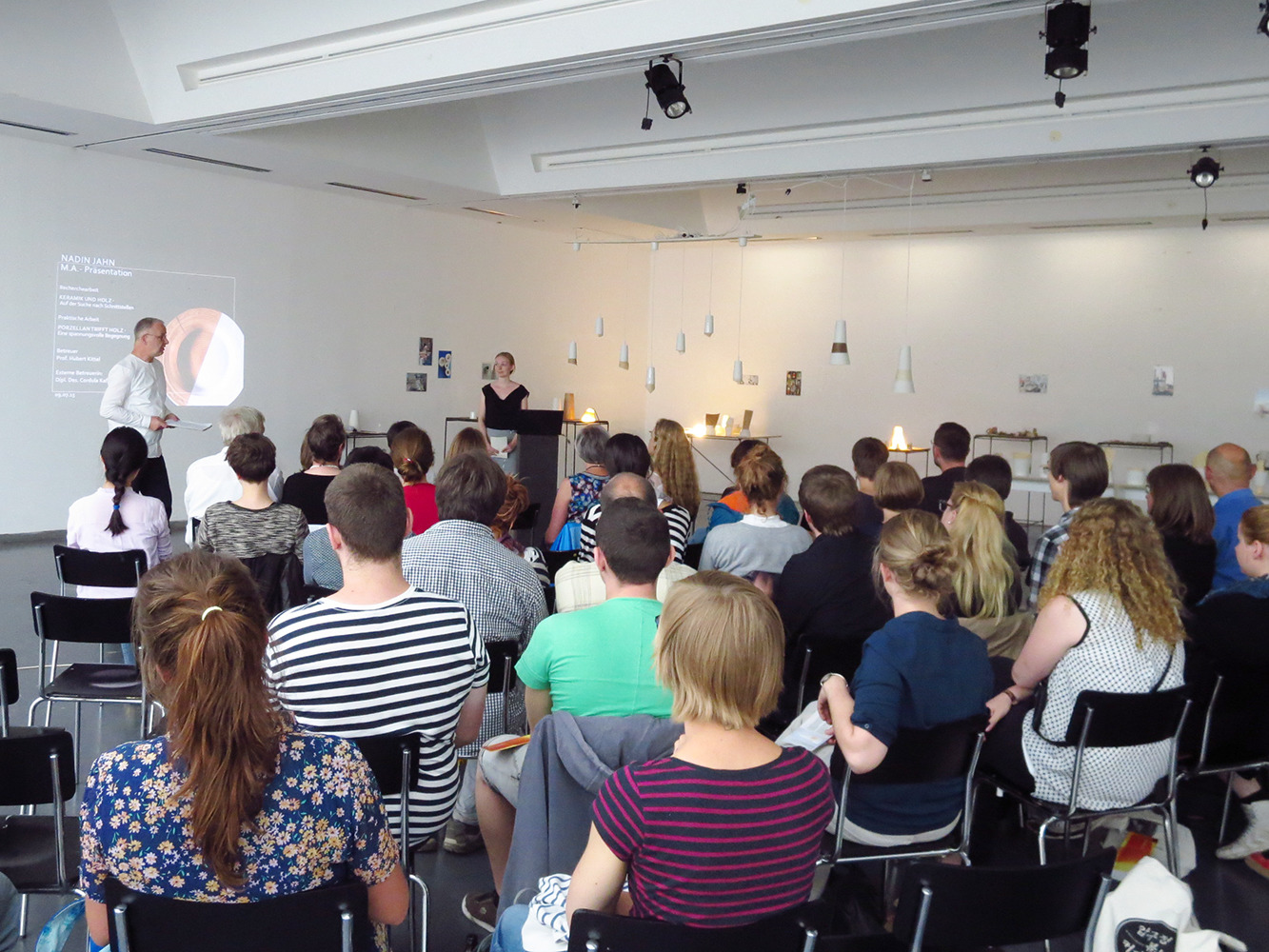 Nadin Jahn während ihrer Präsentation, Foto KG